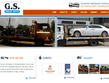 Tablet Screenshot of gsbreakdown.com
